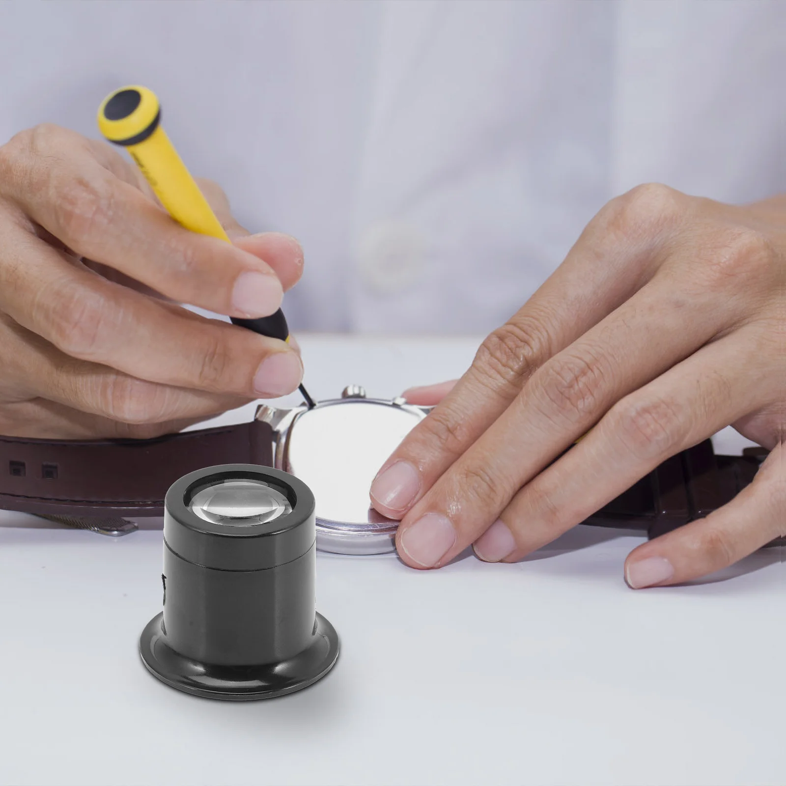 Sturdy Chic Repairing Magnify Glass Maintenance Supply Watch Repair Magnifier