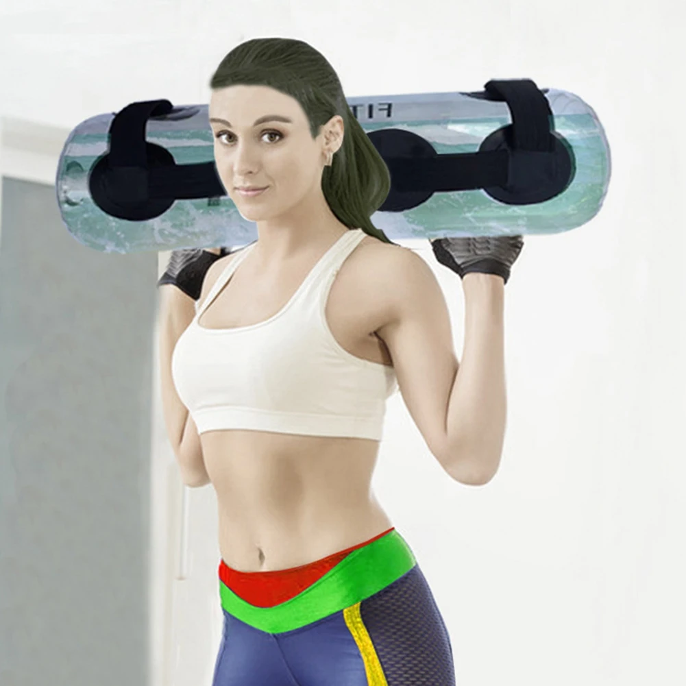 ABME حقيبة المياه تحمل الوزن رفع الأثقال الأساسية تدريب القوة التمارين كمال الاجسام التمارين أداة رياضية محمولة