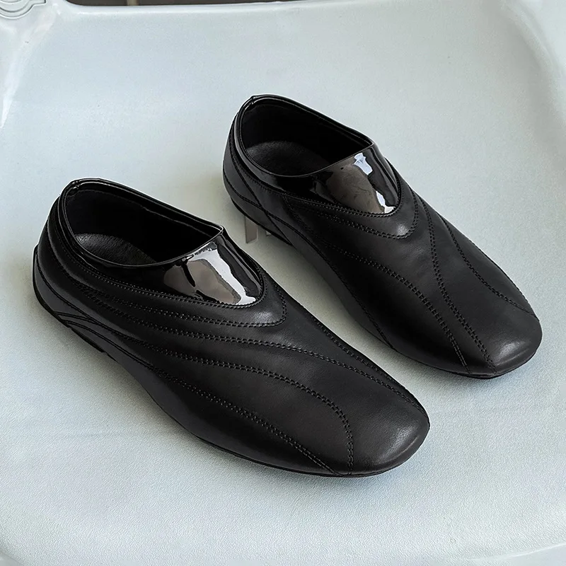 

Немецкие кроссовки в стиле ретро, мужские и женские универсальные маленькие кожаные туфли для спорта и отдыха в британском стиле с одной педалью