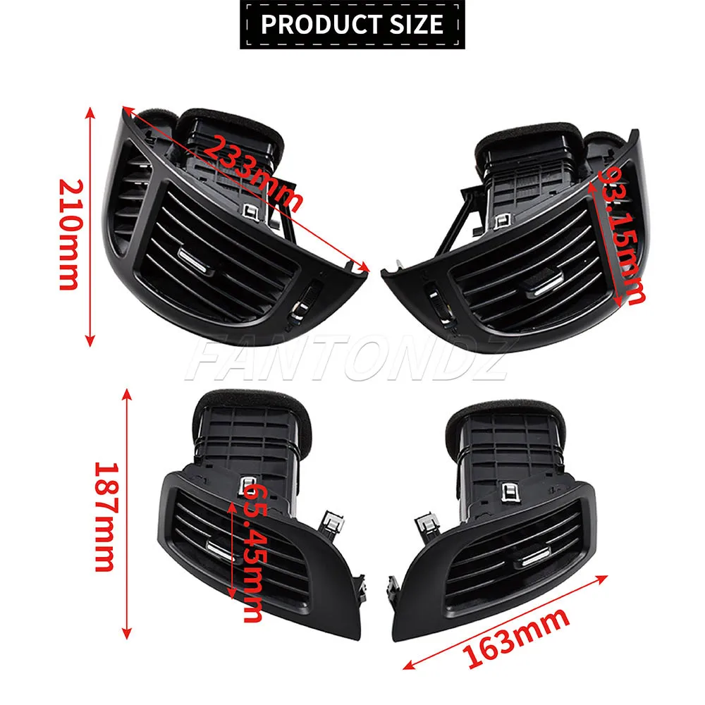 For Forte Cerato 2008-2013 Air Conditioning A/C Outlet Front Air Outlet Center Vents Plate Panel Car Accessories