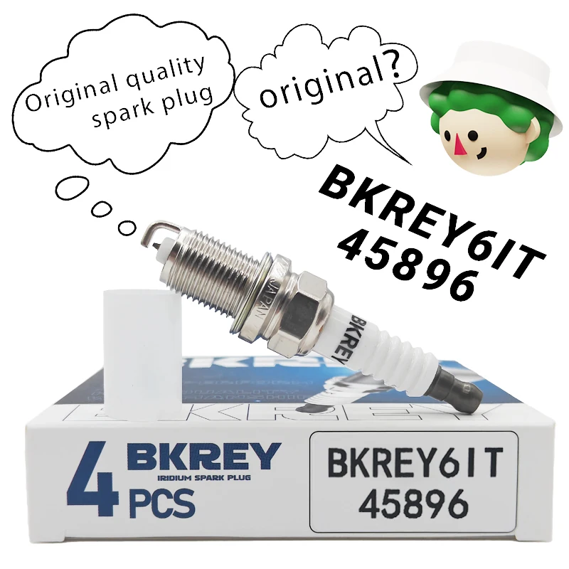 4/20pcs IFR6T11 4589 Iridium Platinum Spark Plug For Toyota Alphard Rav4 Lexus Camry 2.4L Land Cruiser 4.7L For BKREY6IT 45896