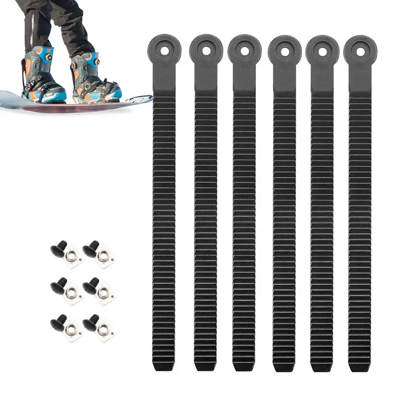 

Snowboard Binding Straps Highly Elastic Binding Straps Replacement For Snowboard Ice Skates Sports Ankle Protection Straps For