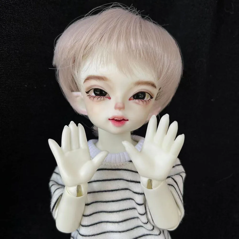 gaoshundoll 1/6 Cheshire anime face resin Qbaby blythe MDD VOLKS DIY makeup practice head for birthday gift fashion mysterybox