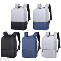 E74D Travel Backpack Men Business Backpack School Expandable USB Bag Large Capacity Laptop Waterproof Fashion Backpack