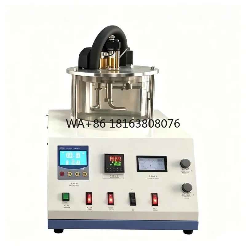 SP-127 Drop Melting Point Tester ASTM D127 ISO6244 for Petroleum Wax and Grease 2-Hole Lab Test Equipment