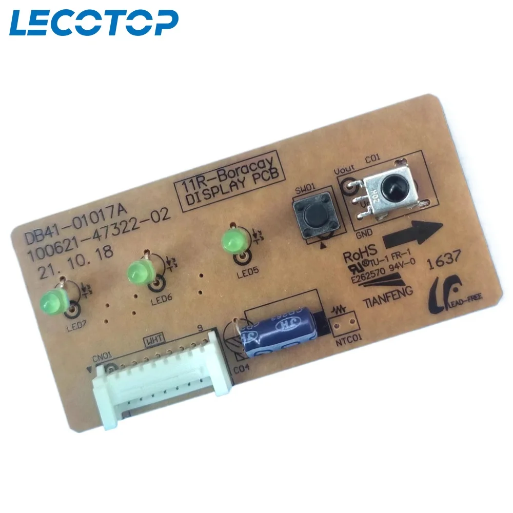جديد DB93-10861A عرض PCB DB41-01017A لوحة تحكم استقبال الإشارة لقطع غيار تكييف مكيف الهواء سامسونج