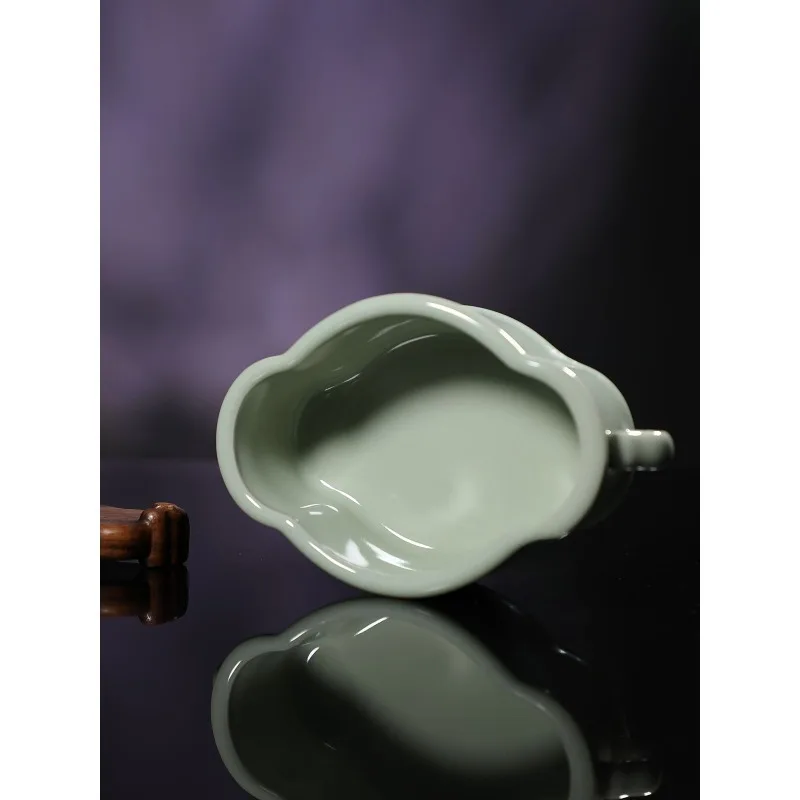 Begonia stove Chinese aromatherapy tray, incense stove with lid, with base, stove