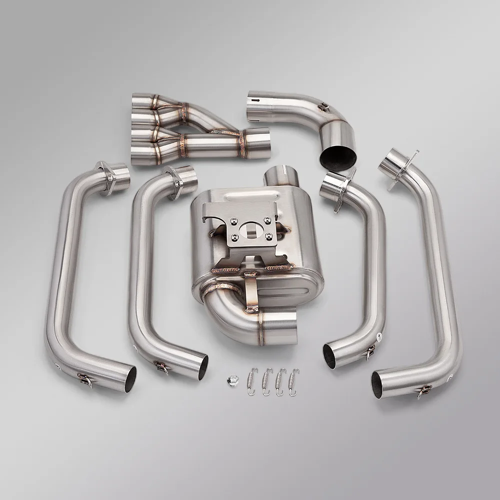 For CBR650 CB650R CB650 60mm motorcycle high performance stainless steel exhaust system front section kit (2014-2024)