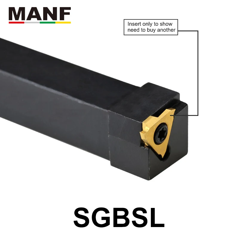 MANF تحول أداة SGBSR1616H-16 SGBSR2020K-16 آلة خرط تعمل بالتحكم الرقمي بواسطة الحاسوب الحز القاطع أدوات قطع فراق أداة الحز ل tgf32r