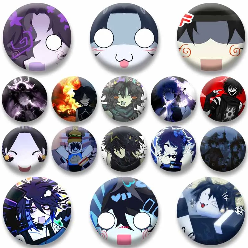 Funny Game Forsakeen Two Time Meme Enamel Pins Cartoon Button Brooch Jewelry Badge Bag Clothes Shoes Decor Ornaments Friend Gift