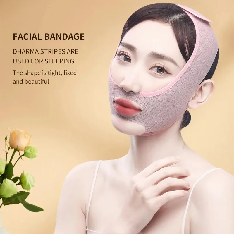 1 PCS Popular Faceslimming Artifact Nasolabial Folds Faceslimming Bandage Improves Double Chin And Delays Sagging Mask