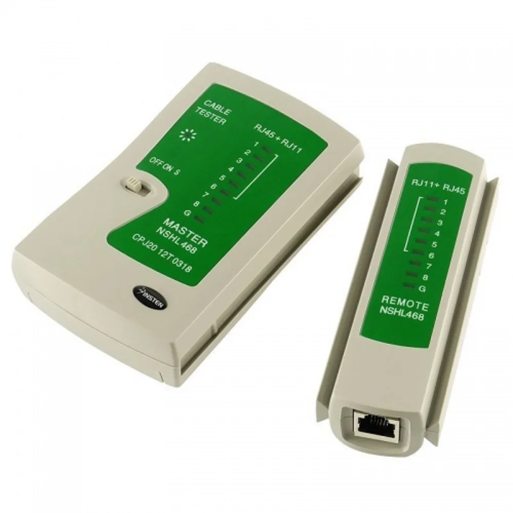 Imagem -06 - Testador de Rede Cabo de Rede Testador Lan Cabo Rj45 Rj11 Rj12 Cat5 Cabo de Rede Testador Detector Rastreador Kit Ferramenta Teste Remoto