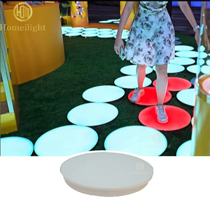 

Homei Dance Floor White Panel Interact LED Dance Floor DJ Party Lights for Night Club Outdoor Theme Park