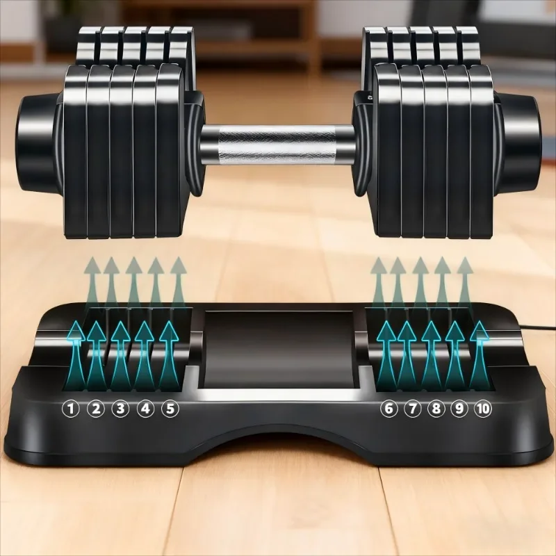 

Fitness Equipment Home Gym Dumbbell Rubber Coated Multifunction Dumbbells for Fitness and Body Building Durable Design 16kg