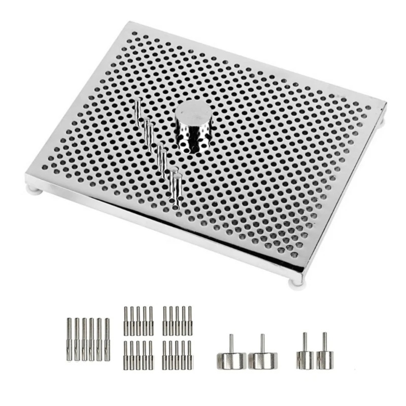 Aluminum Wire Jig Wires Wrapping Convenient Wire Bending Board Wire Jewelry Making Starter for DIY Lovers