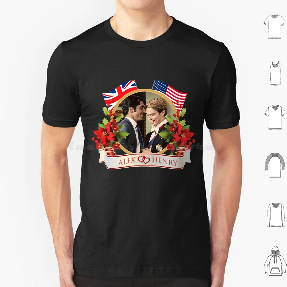 Royal Couple Alex & Henry T Shirt Men Women Kids 6xl Red White And Royal Blue Rwrb Alex And Henry Alex Claremont Diaz Henry Fox