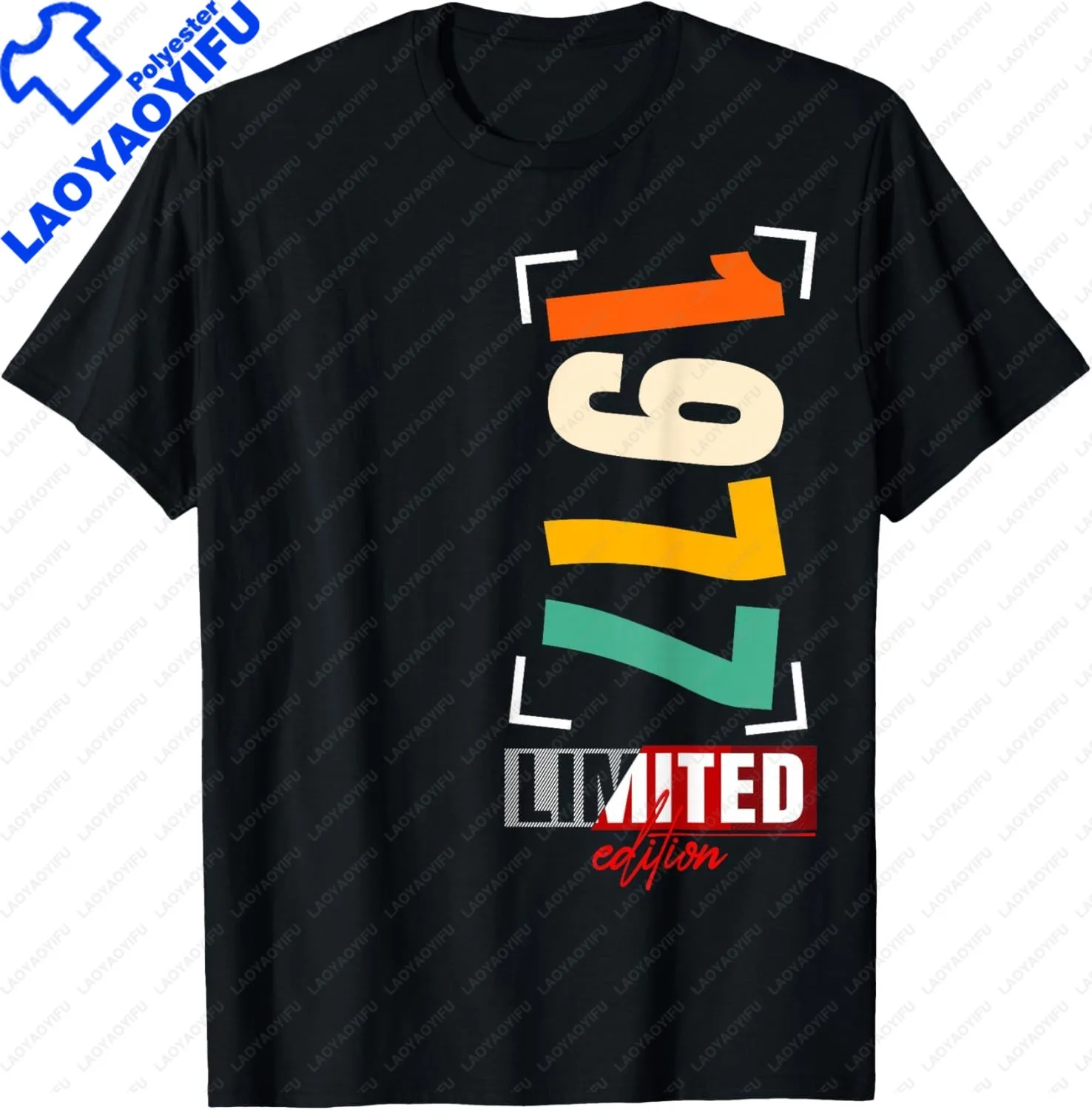 Jahrgang 1977. Alle Originalteile. T-Shirt Unisex Sommer Streetwear Tops Casual T Shirt für Mann Camisas – Detail 15
