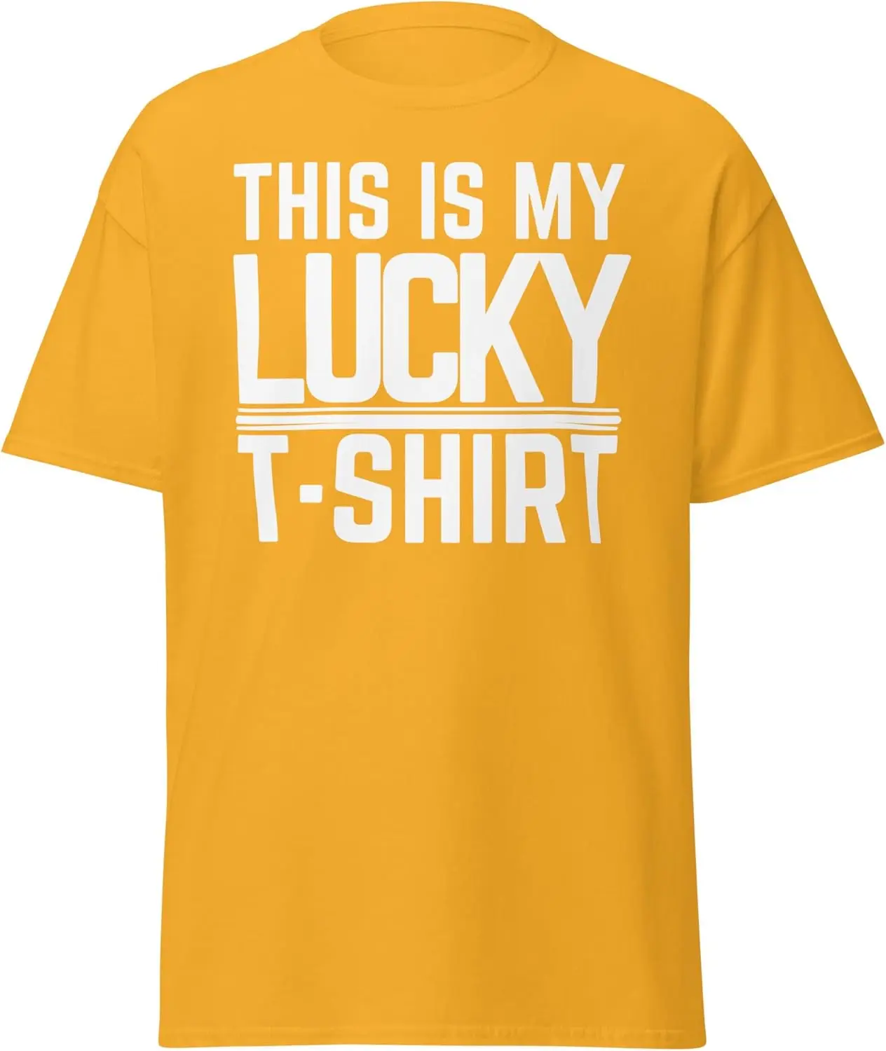 This is My Lucky T Shirt Stylish for Men's.