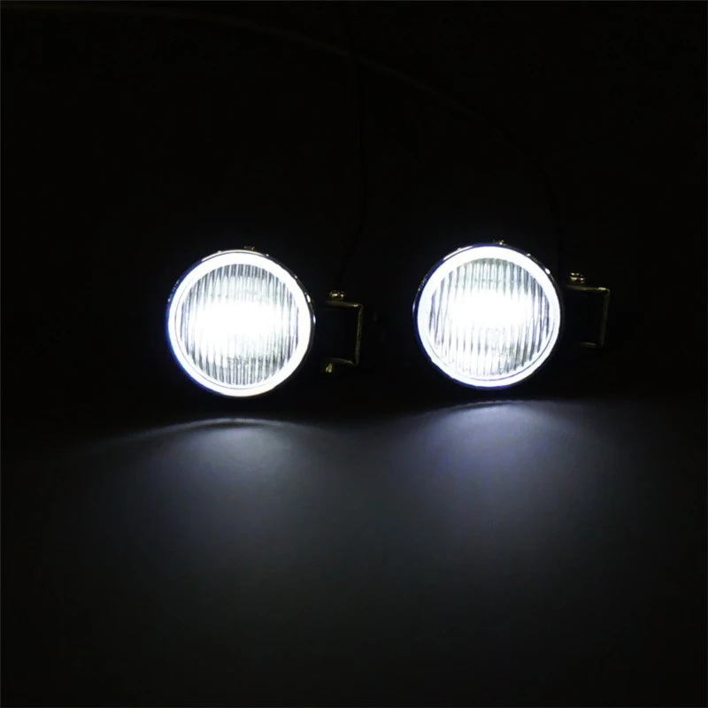 2pcs LED Searchlight Light Spotlight Lamp for 1/14 Crawler Car Tamiya RC Truck Tipper SCANIA 770S 56368 VOLVO ACTROS BENZ MAN