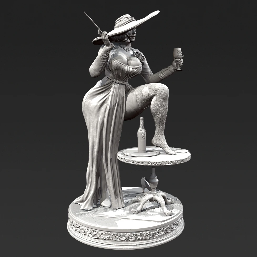 

The height of man 50mm 75mm 90mmm Resin model kit self-assembly and coloring TD-7575/3D