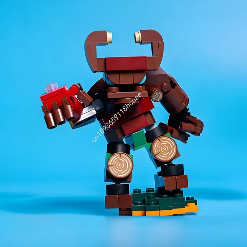 316 piezas MOC Skylanders Tree Rex, bloques de construcción, regalo de Navidad, juguetes de construcción libre, regalo educativo práctico, perfecto para niños