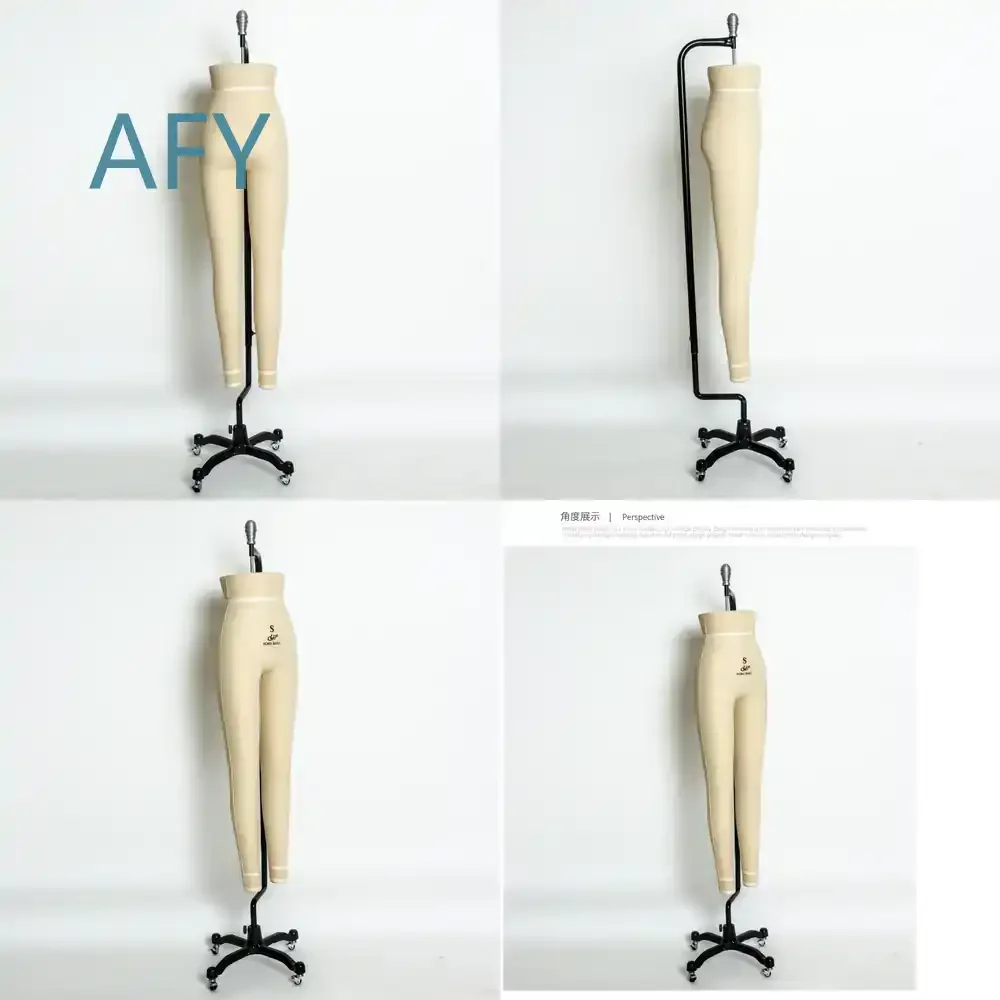 Women's Lower Body Vertical Cutting Platform 3D Cutting Pants Mold Holder for Pattern Making Sewing Tailoring Fit Model Pin