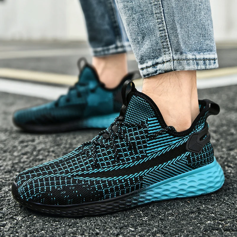 

Men Shoes Comfortable Sneakers Breathable Running Shoes for Men Mesh Sport Shoes Outdoor Lightweight Casual Shoes for Men