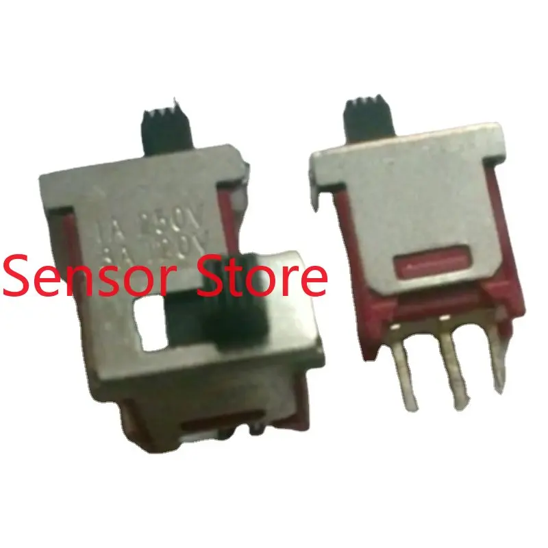 

10PCS Pull The Switch Sliding Vertical 3-pin 2-gear 1A250V 5A120V