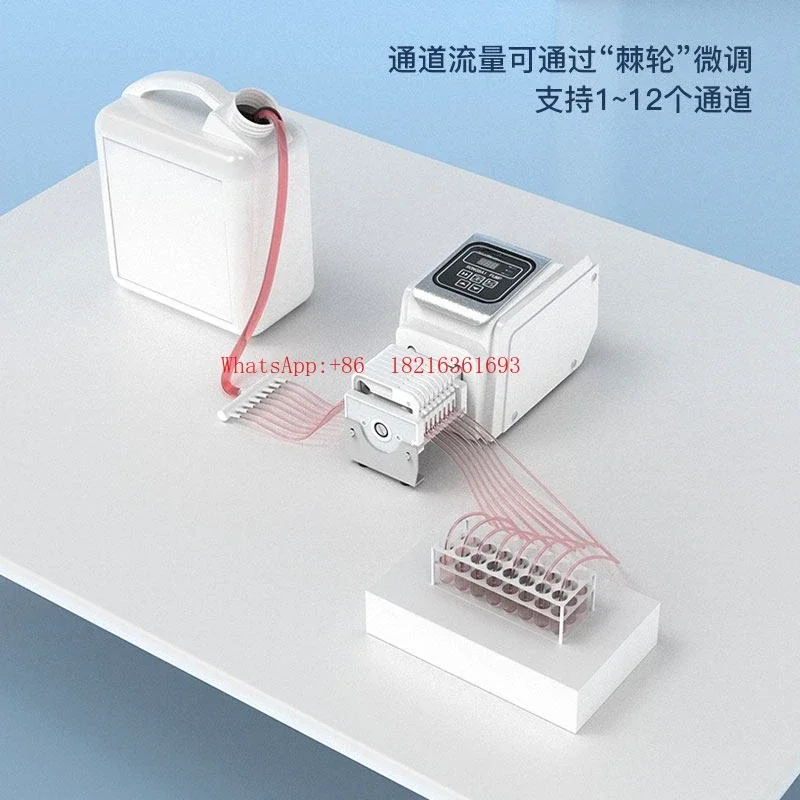 Limited Offer Laboratory Infusion Pump Synthesis Reaction Quantitative Constant Flow Pump Multi-channel Peristaltic Pump BT101