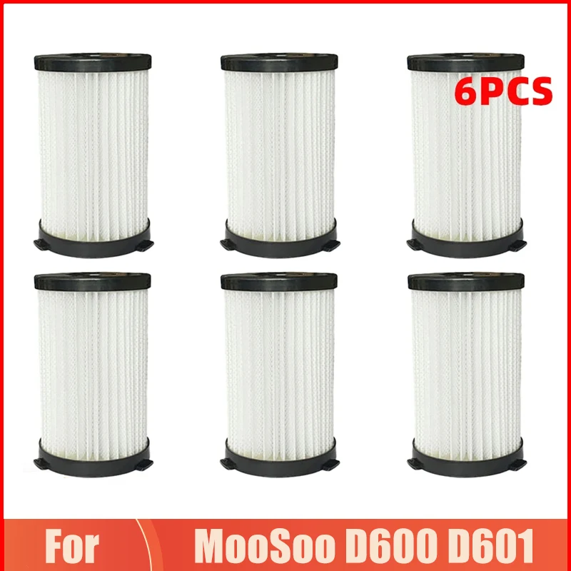 Hepa Filter For MooSoo D600 D601 Cecotec Conga Thunderbrush 520 550 560 Ariete Handy Force 2761 2759 RBT Vacuum Cleaner Parts