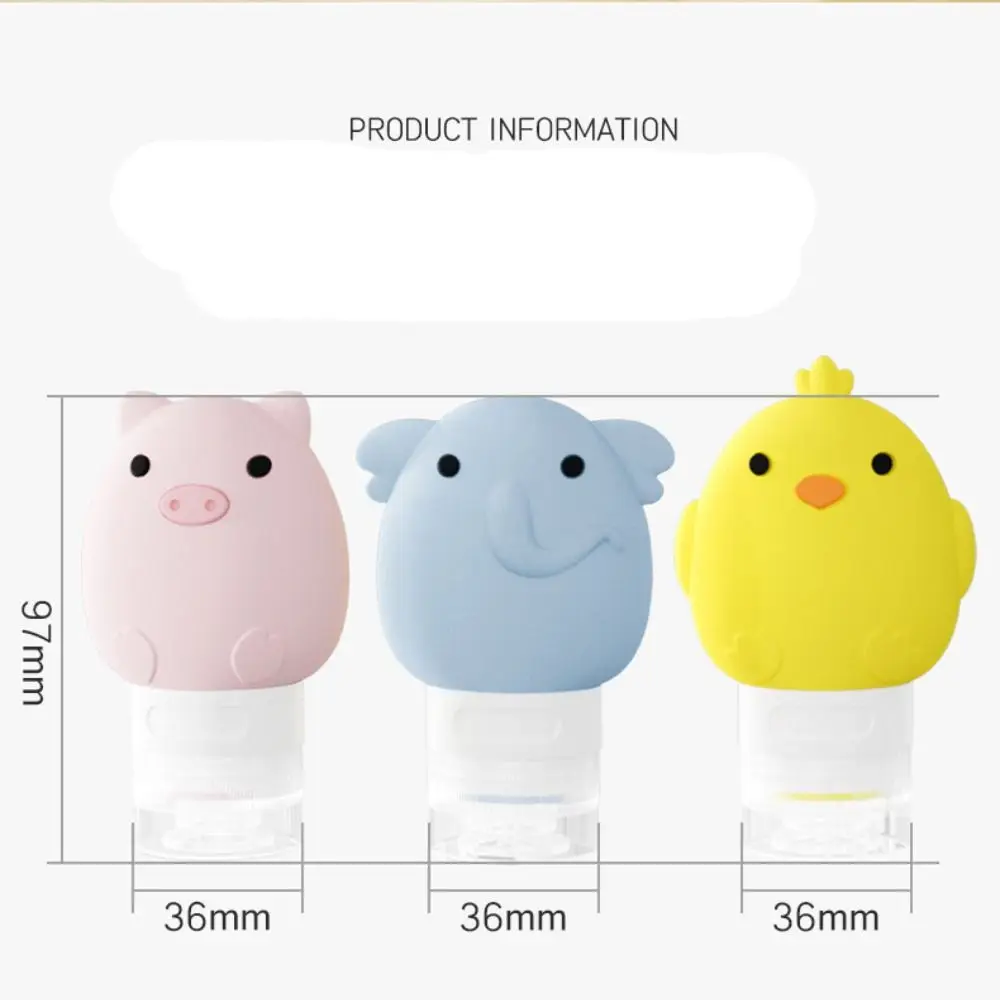 أنبوب ضغط صغير محمول ، قابل لإعادة الملء ، سيليكون فارغ ، أدوات تجميل ، تخزين ، غسول ، شامبو ، 60 زجاجة ، جديد