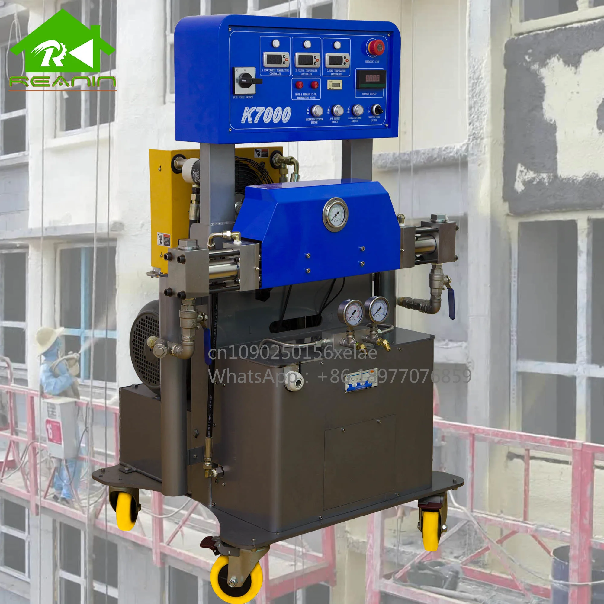 Reanin-K7000 Factory Price Hydraulic High Pressure Pu Foam Machine/Equipement