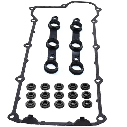Juego de juntas de cubierta de válvula para BMW, E46, E36, E39, E38, 318is, 320i, 323i, 323is, 325i, 328i, 520i, 523i, 528i, 728i, Z3, 11129070532, 11121437395