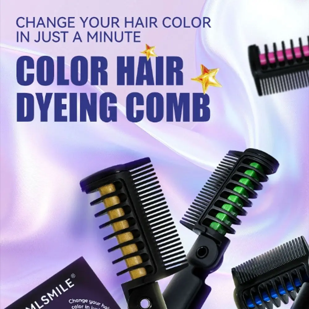 

Многоцветная расческа для окрашивания волос, одноразовая, портативная, красочная, простая в использовании, для крема-краски для волос