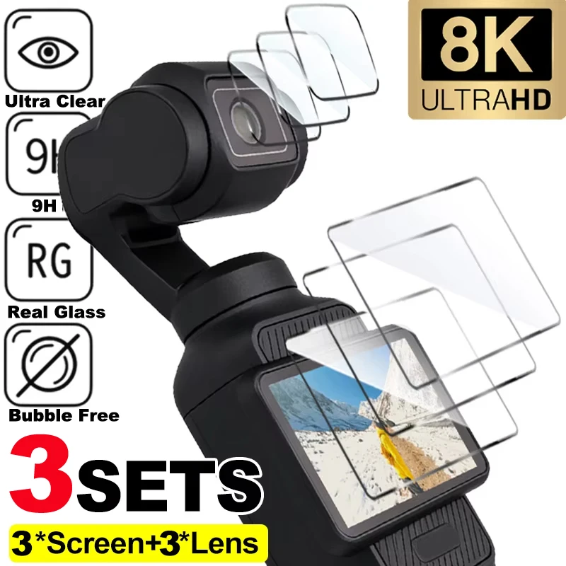 1-3PCS Tempered Gla…