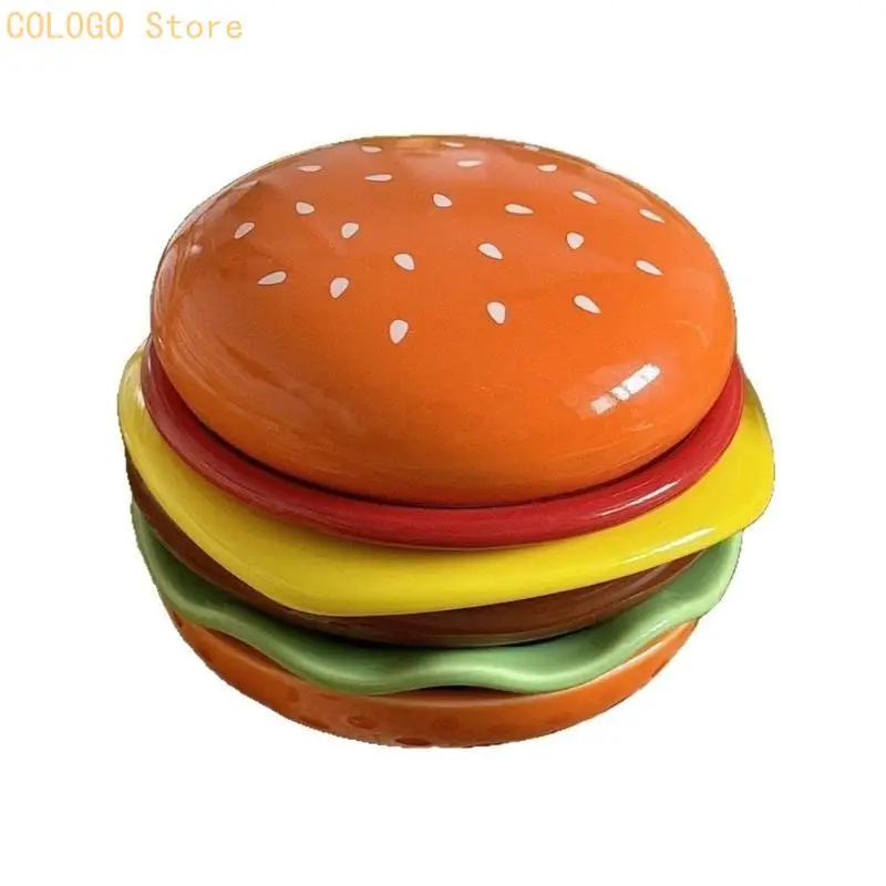 

Mini Ceramic Burger Band 6 слоя Сложные конструкции для печенья закуски d0ld