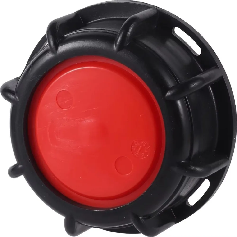 Plastic IBC Tote Cap Vented Cap Dual-Port IBC Tank Cover Sealing Cap Threaded Structure Dustproof Cover