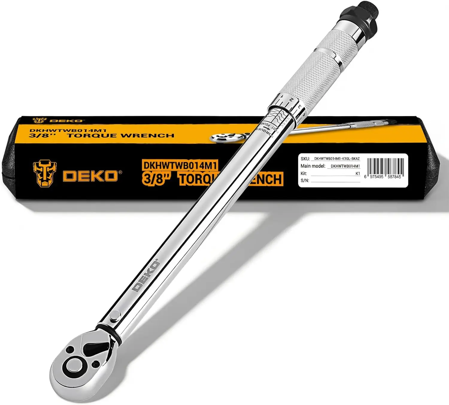 

Динамометрический ключ с приводом 3/8 дюйма, 5-50 фунт-фут, высокоточный, с регулировкой, для ремонта велосипедов, мотоциклов и автомобилей