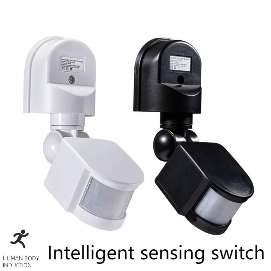 110-240V PIR Motion Sensor 12V Automatic Infrared Light Sensor Movement Detector Outdoor LED Light Switch Human Presence Sensor