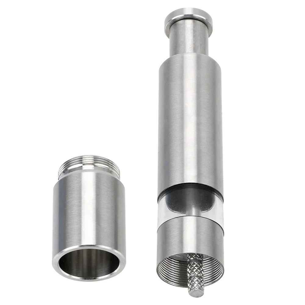 دليل الفولاذ المقاوم للصدأ اكسسوارات المطبخ المنزل أداة المطبخ الملح الفلفل التوابل صلصة طاحونة التوابل طحن مطحنة الفلفل