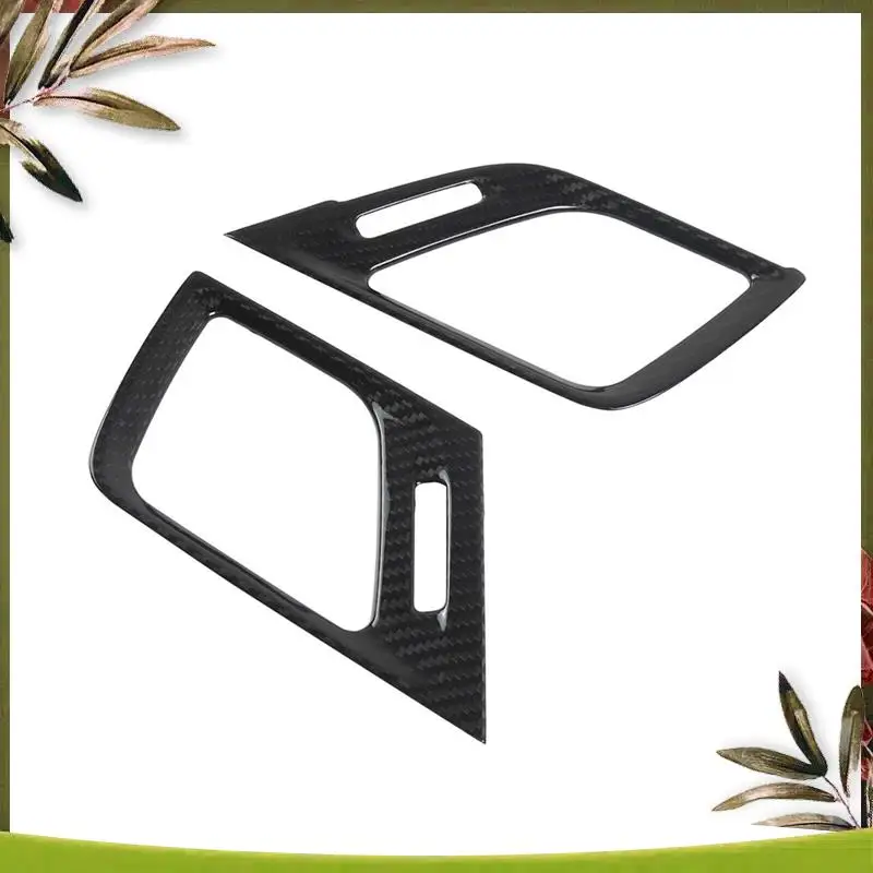 AB98-Per Porsche 911 2019 2020 2021 2022 Reale In Fibra di Carbonio Auto Dash Lato Uscita Aria Telaio di Copertura Trim Accessori Parti