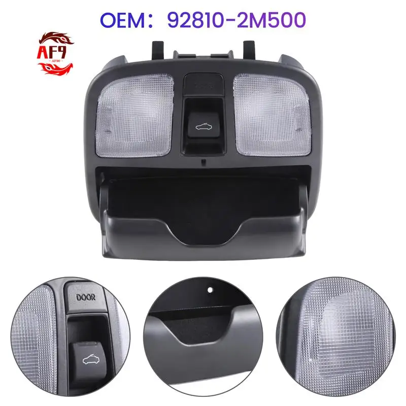 

AF90-92810-2M500 Car Dome Light Reading Lamp Sunroof Switch Car Glasses Case 928102M500 For Hyundai Genesis Coupe 2013-2016