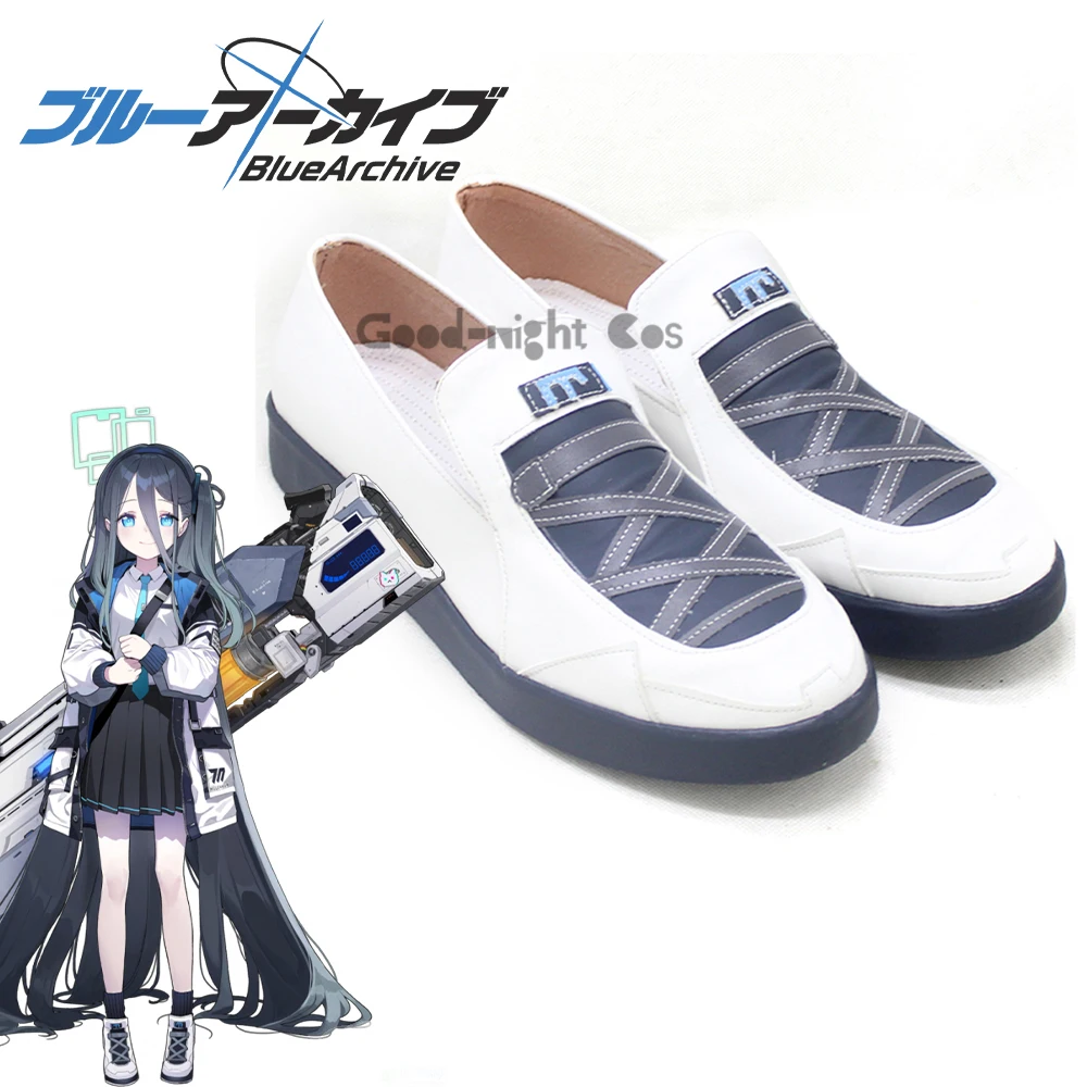 

Game Blue Archive Tenndou Arisu Cosplay Shoes White flats shoes Props Women Tenndou Arisu Role Play Custom Made