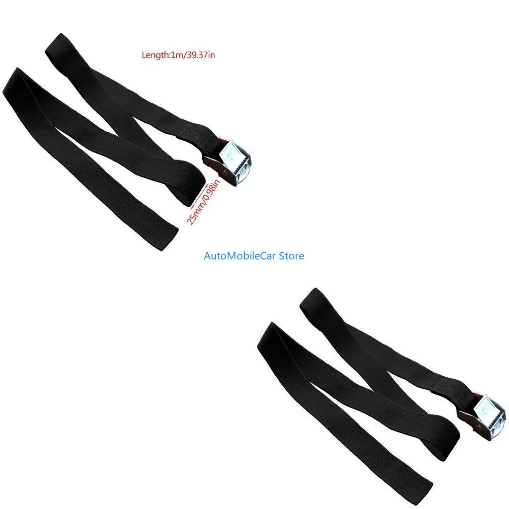 

G8TE Durable Nylon Strap Rope with Metal Buckle Nylon Rope Multipurpose Bungee Strap