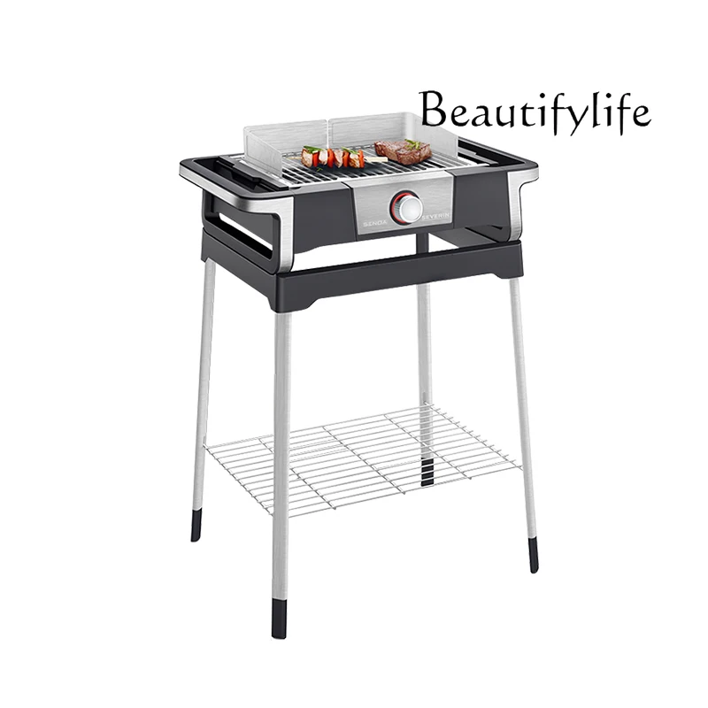 Barbecue Electric Oven Household Skewers Machine Outdoor Villa Courtyard BBQ Barbecue Electric Barbecue Machine