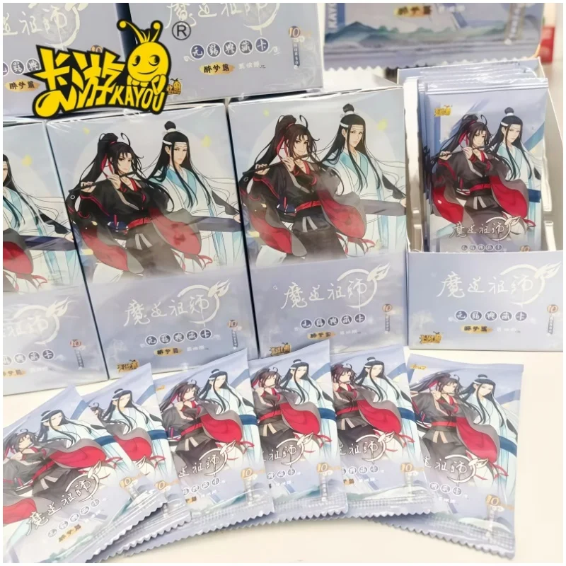 

Hot Kayou Genuine Mo Dao Zu Shi Drunk Dreams Signature Card Wei Wuxian Lan Wangji Collection Game Card For Kids Holiday Gift Toy