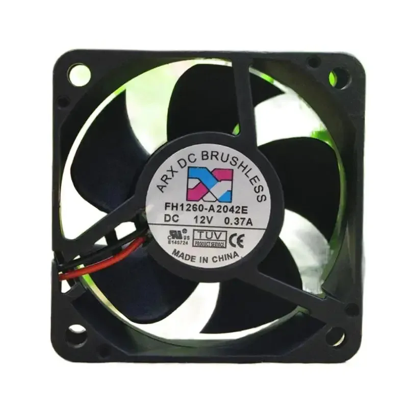 

W НОВЫЙ ARX FH1260-A2042E DC 12 В 0,37 А 6 см 6025 60X60X25 мм Охлаждающий вентилятор