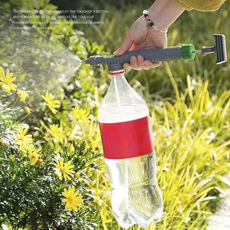 

Watering Irrigation High Sprayer Water Pressure Flower Garden Gun Sprayer Head Juice Bottles Interface Plastic Trolley Spray