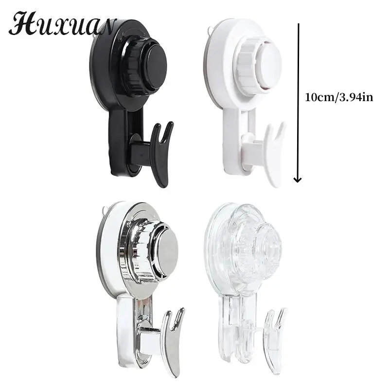 

1pc Kitchen Strong Vacuum Suction Cup Hook Free Punching Bathroom Traceless Viscose Wall Bathroom Door Behind Towel Sticky Hook