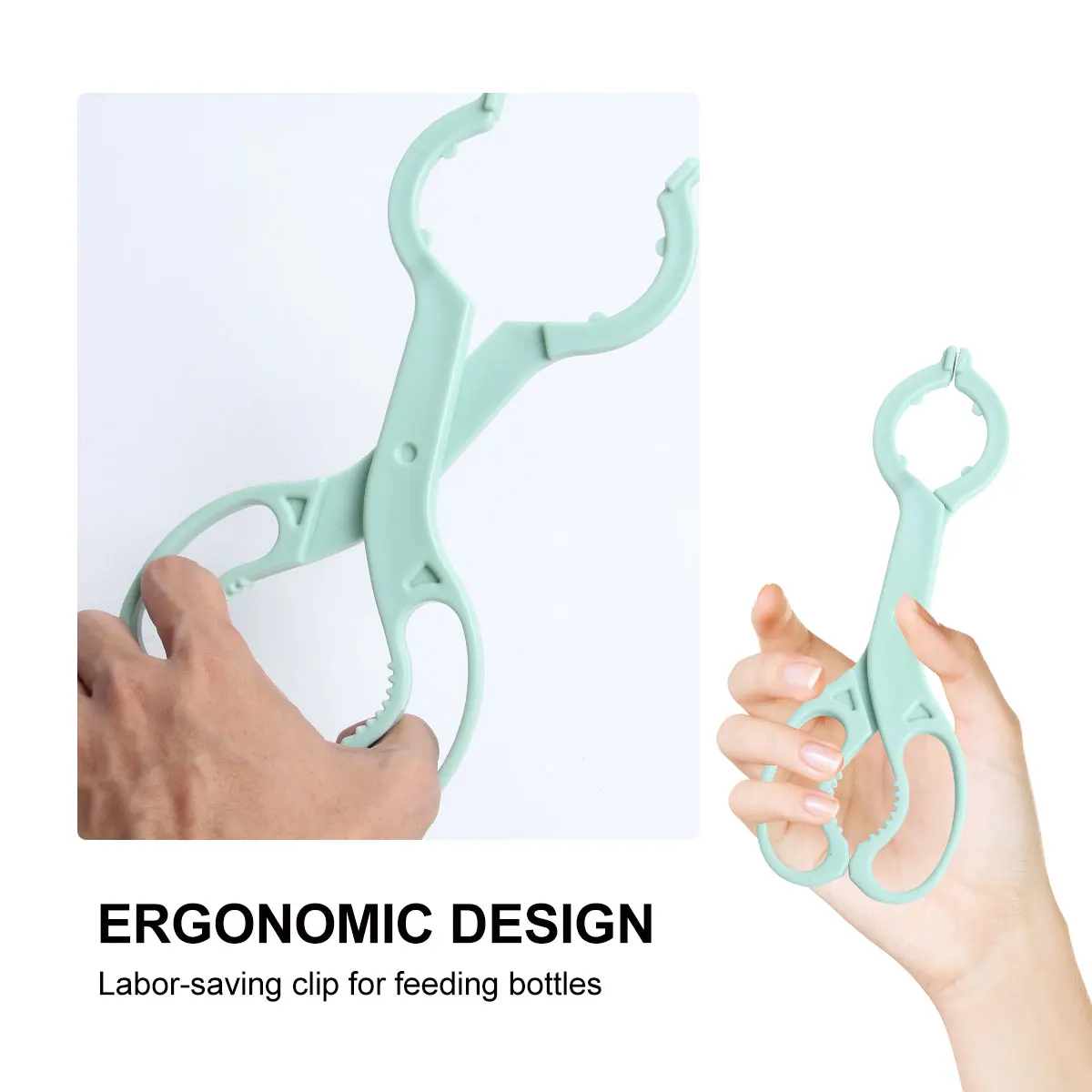 

Pacifier Clip Baby Detachable Feeding-Bottle Tong Clamp Anti-slip Silicone Holder